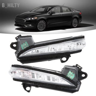 B_HILTY กระจกมองหลังไฟเลี้ยวพลาสติกเปลี่ยนไฟเลี้ยวสำหรับ Ford Fusion 2013-2020