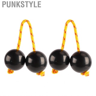 Punkstyle 2Pcs African Shaker Rattle Instrument Rhythm Sand Ball Kashaka Rhythmic Aslatuas Drum Balls