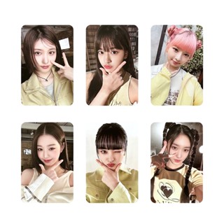 โปสการ์ดโลโม่ IVE X Kwang Dong LEESEO WONYOUNG GAEUL YUJIN REI LIZ จํานวน 6 ชิ้น ต่อชุด