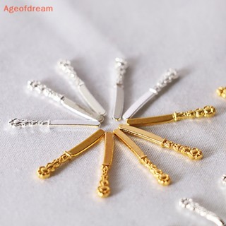 [Ageofdream] ใหม่ ช้อนส้อมจําลอง สไตล์วินเทจ สําหรับตกแต่งบ้านตุ๊กตา 10 ชิ้น