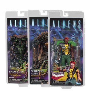 Quick-release NECA 51667 the 13th wave combat alien worm Kenner manual model