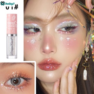 Dragon Ranee Liquid Eye Shadow Multi-color Pearlescent Glitter Liquid Eye Shadow Hold Makeup Easy Color Eye Shadow heby1