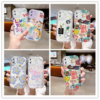 เคส  iphone xs max เคสโทรศัพท์มือถือแบบใส ลายครีม สําหรับ iphone xs max x max