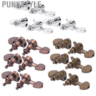 Punkstyle Guitar Locking Tuners Head Knobs Tuning Pegs 3 Left Right Musical Instrument A