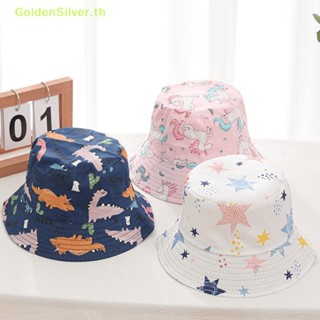 Goldensilver หมวกแก๊ป ลายการ์ตูนไดโนเสาร์ ปลาวาฬ ช้าง เหมาะกับฤดูร้อน สําหรับเด็กผู้หญิง และเด็กผู้ชาย
