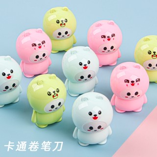 [พร้อมส่ง] กบเหลาดินสอ ขนาดเล็ก แบบพกพา ลายการ์ตูนน่ารัก เครื่องเขียน สําหรับนักเรียนประถม