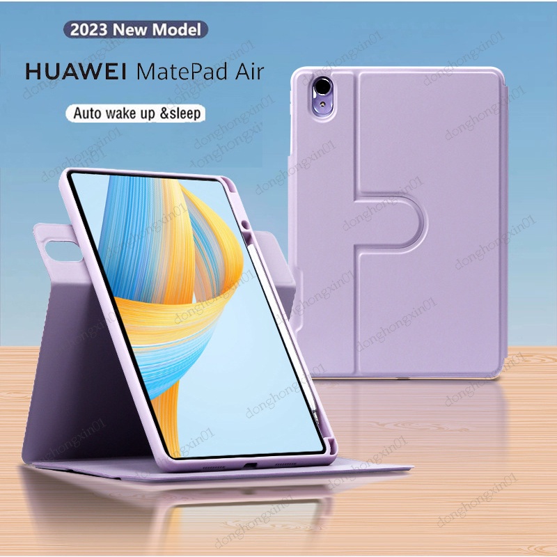 เคส พร้อมช่องใส่ปากกา หมุนได้ 360 องศา สําหรับ Huawei MatePad Air 11.5 MatePad 11 2023 Pro 11 10.4 M