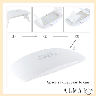 ALMA เครื่องเป่าเล็บเจล UV Led แบบพกพา 6W