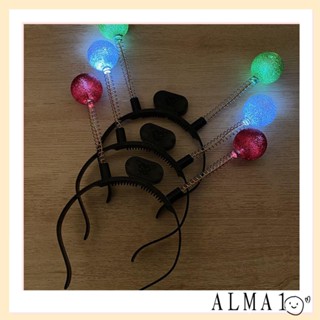 Alma ที่คาดผมคอสเพลย์ พลาสติก UFO LED แฮนด์เมด สําหรับเด็กผู้ชาย