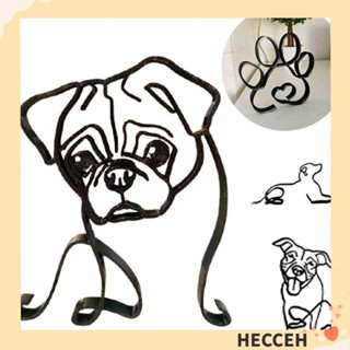 Hecceh ฟิกเกอร์ รูปสุนัขบูลด็อก Dachshund Labrador Chihuahua สําหรับตกแต่งบ้าน