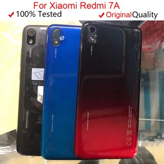 ใหม่ เคสแบตเตอรี่ ด้านหลัง พร้อมเลนส์ พร้อมปุ่มกด แบบเปลี่ยน สําหรับ Xiaomi Redmi 7A Redmi 7A