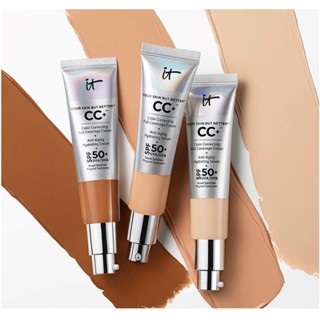 ใหม่ IT Your Skin but Better CC+ ครีมบํารุงผิวหน้า ปกปิดเรียบเนียน สีสวย สําหรับผู้หญิง