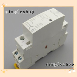 Simple คอนแทคเตอร์ 2P 25A 220V 230V 50 60HZ AC 50 60HZ ทนทาน