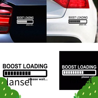 สติกเกอร์ สะท้อนแสง BOOST LOADING Please Wait... สำหรับ JDM Turbo Diesel