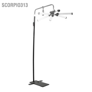  Scorpio313 โคมไฟตั้งพื้น LED หรี่แสงได้ 3200‑5600K โคมไฟตั้งพื้นเพื่อความสวยงาม ถอดออกได้ แสงอุณหภูมิสี 7 สีพร้อมหลอดไฟ