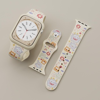 พร้อมส่ง ส่งฟรี สายนาฬิกาข้อมือซิลิโคน 45 มม. 49 มม. 38 มม. สําหรับ watch Strap s8 s7