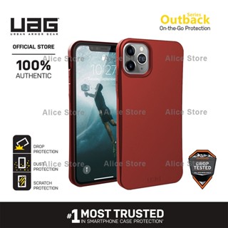 Uag เคสโทรศัพท์มือถือ กันตก สีแดง สําหรับ iPhone 11 Pro Max 11 Pro 11