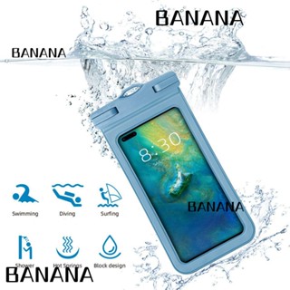 BANANA🍌 New Drift Diving Swimming Bag PVC Underwater Dry Bag Waterproof Phone Pouch With Lanyard Suitable for 99% Mobile Phone Models Water Sports Beach Pool Skiing Multicolor Case Cover For Phone/Multicolor