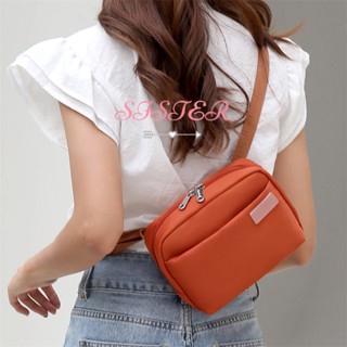 SISTER  กระเป๋าสะพาย ข้าง กระเป๋าผู้หญิงสะพายข้าง 2023 new ins Korean Style Comfortable High quality L91TL0T 37Z230910