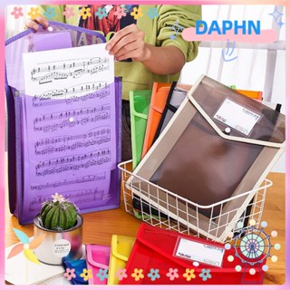 Daphs กระเป๋าโฟลเดอร์ ขนาด A4 กันน้ํา ทนทาน สําหรับใส่เครื่องเขียน