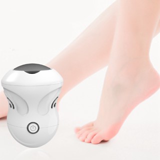 Living Shop Electric Foot Callus Remover 2 Gear Speed ​​Exfoliating เครื่องขัดเท้าแบบชาร์จไฟได้พร้อมแบตเตอรี่