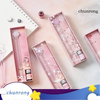 Chunrong ชุดปากกาหมึกซึม สําหรับเขียนพู่กัน 1 ชุด