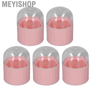 Meyishop Makeup Sponge Holder Box Travel Case 5 Sets for Trip Use