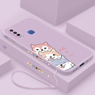 เคส iPhone 6 6s 7 8 se2 se3 6plus 7plus 8plus เคสการ์ตูน น่ารัก ซิลิโคน เคสโทรศัพท์ ส่งเชือกเส้นเล็ก