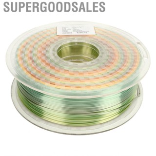 Supergoodsales Silk PLA Filament  Multicolor Strong Toughness Continuous Feed 3D Printer for Printing