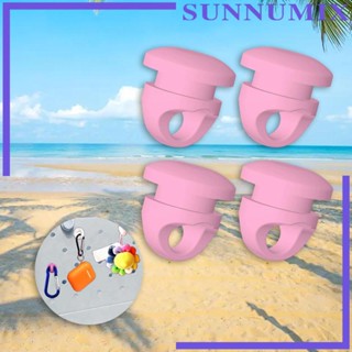 [Sunnimix] ตะขอแขวนพวงกุญแจ อุปกรณ์เสริม สําหรับกลางแจ้ง 4 ชิ้น