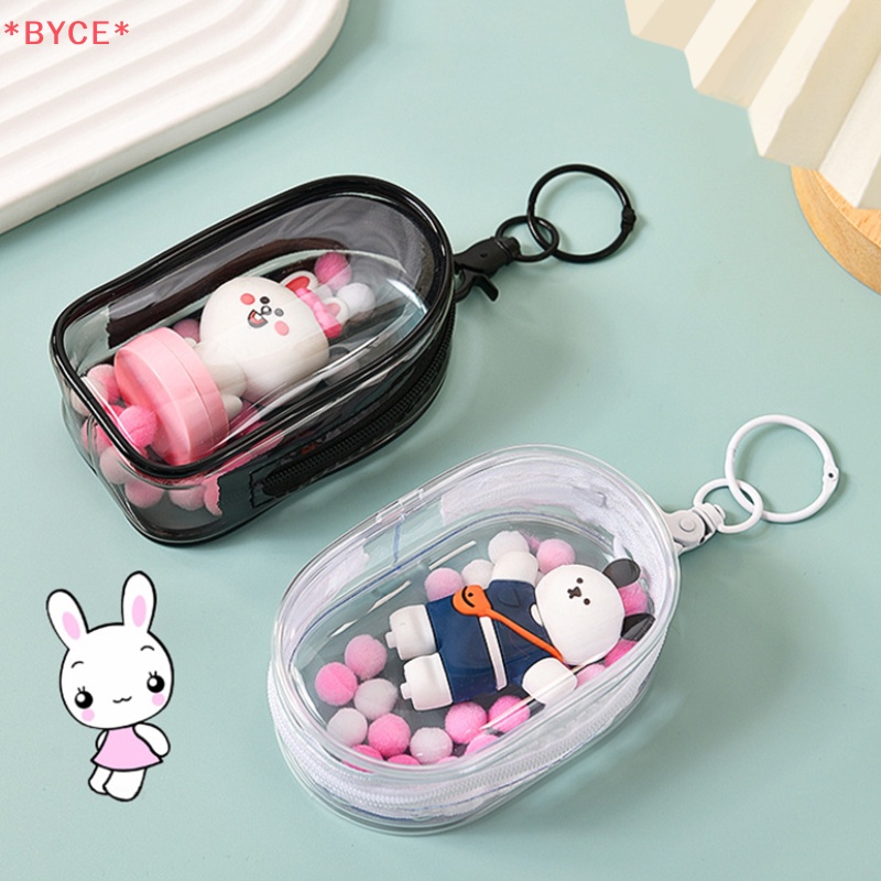 Byce> ใหม่ กล่องเก็บเครื่องประดับ กระเป๋าสตางค์ พวงกุญแจ ตุ๊กตาน่ารัก แบบหนา