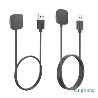 Bang อะแดปเตอร์ขาตั้งชาร์จนาฬิกาข้อมือ USB ทนทาน สําหรับ Versa 4 3 Sense