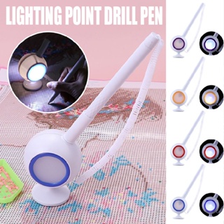 New Painting Desk Lamps Lighting Point Drill Pens LED Pen Diamond Painting Pen