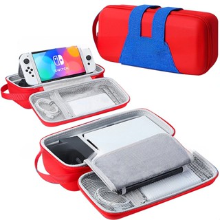 Nintend Switch / OLED กระเป๋าเดินทาง แบบพกพา สําหรับ Nintendo Switch Console &amp; Game Accessories AEIC