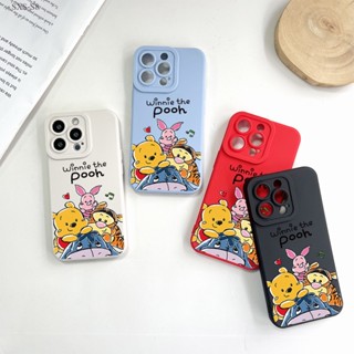 Samsung Galaxy S8 S9 S10 Plus S8+ S9+ S10+ เคสซัมซุง สำหรับ Winnie The Pooh เคส เคสโทรศัพท์