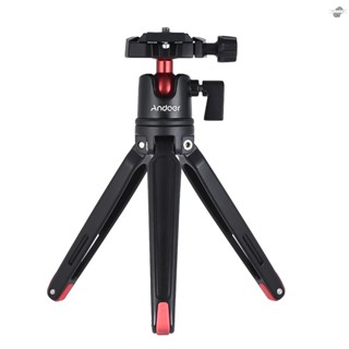 {fly} Andoer Mini Handheld Travel Tabletop Tripod Stand  with Ball Head for     DSLR Mirrorless Camcorder for iPhone X 8 7 Plus 7s 6s for Samsung Huawei Honor 9  Smar