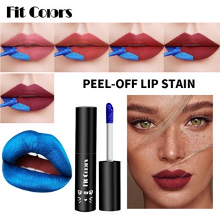 Hot Sale# Cross-border hot sale tearing Lip Glaze Matte foggy surface with background color dyed lip tearing lipstick Amazon e-commerce 8cc