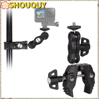 Shououy / Nikon Super Clamp, แคลมป์กล้อง C Type อลูมิเนียมอัลลอยด์, กล้องอะแดปเตอร์แขนวิเศษ อเนกประสงค์ สีดํา