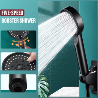 Shower Head Hand Hold Handheld High Pressure Rain Bath Replacement Round