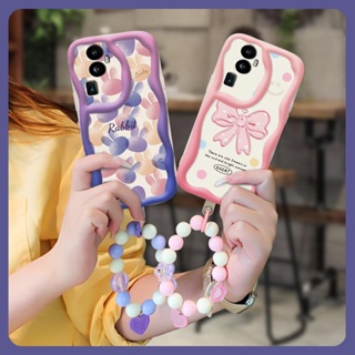 three-dimensional Pendants Phone Case For OPPO Reno10 flower Heat dissipation Liquid silicone For Girls interest luxurious