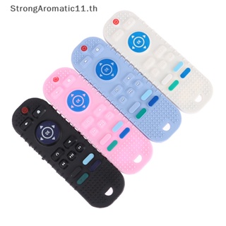 Strongaromatic ของเล่นซิลิโคน รูปทีวี รีโมตคอนโทรล สําหรับเด็กวัยหัดเดิน