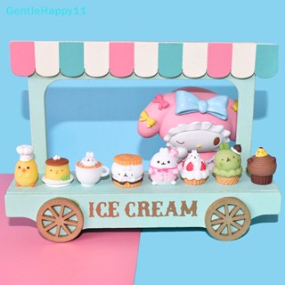 Gentlehappy เรซิ่น รูปเค้ก ด้านหลังแบน สําหรับทําเครื่องประดับ งานฝีมือ DIY 2 ชิ้น