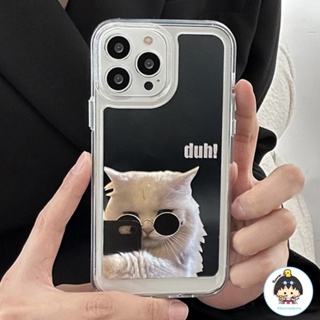 เคสโทรศัพท์มือถือ TPU แบบนิ่ม กันกระแทก ลายสัตว์ตลก สําหรับ iPhone 11 12 13 14 Pro Max