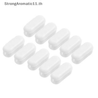 Strongaromatic ลูกกลิ้งเชื่อมต่อผ้าม่าน แบบพลาสติก 10 ชิ้น ต่อล็อต