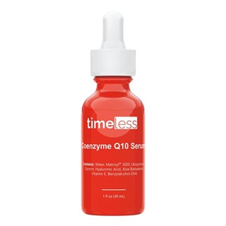 ขายดี#timeless Coenzyme Q10 เอสเซ้นบํารุงผิวหน้า ให้ความชุ่มชื้น Q10 Brightening Essence 8cc