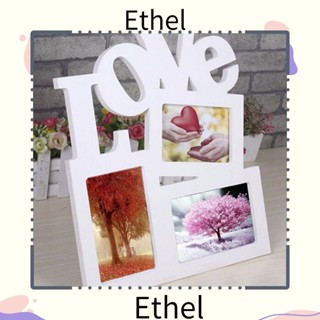 Ethel1 กรอบรูปไม้แฟชั่น 3 in 1 DIY รูปหัวใจ Rahmen