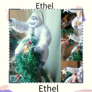 Ethel1 หมอนตุ๊กตา รูปสโนว์แมน คริสต์มาส ของเล่นสําหรับเด็ก