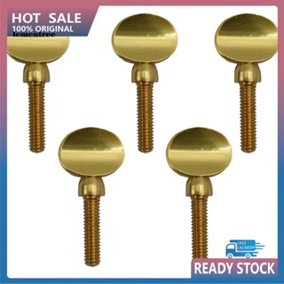 &lt;lementree&gt; อะไหล่สกรูทองเหลือง สําหรับแซกโซโฟน Soprano Alto Tenor 5 ชิ้น