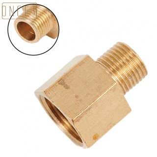 【ONCEMOREAGAIN】Brass Fitting 1/4" female NPT Pumps Pneumatic Connectors 1/8" male BSPT