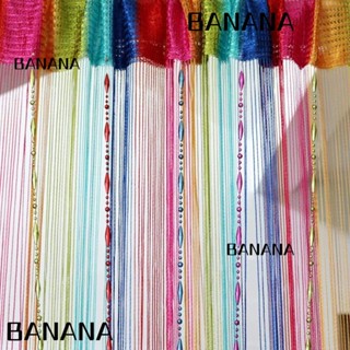 Banana1 ผ้าม่านคริสตัล 1 เมตร X 2 เมตร สําหรับตกแต่งหน้าต่าง